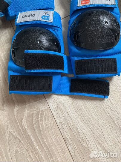 Ролики детские раздвижные и защита oxelo