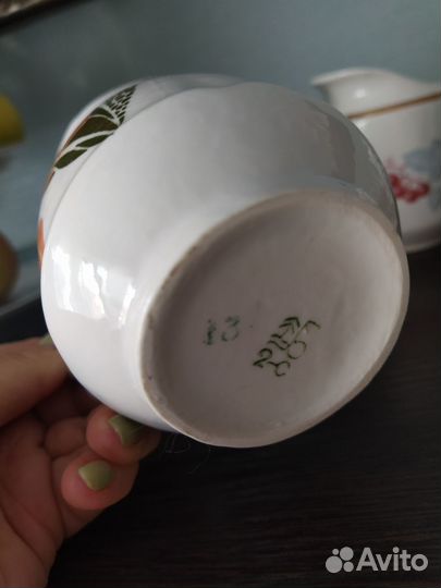 Молочники фарфор СССР