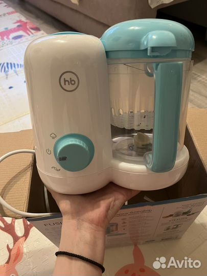 Пароварка блендер для детского питания Happy Baby