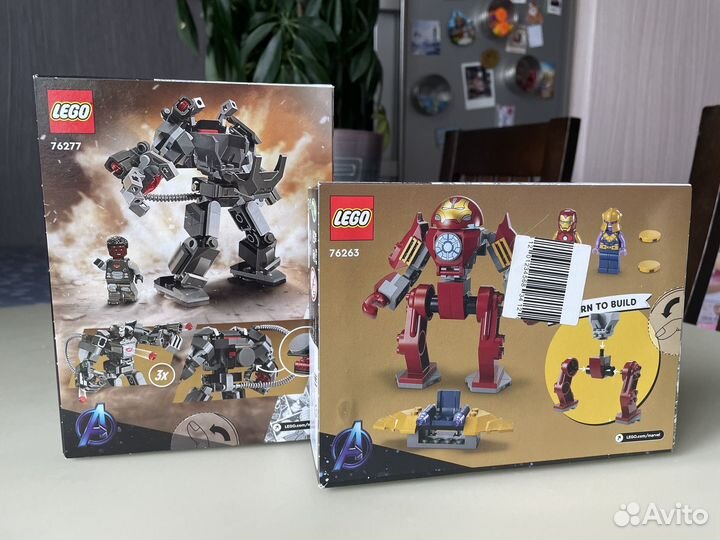 Iron Man. Lego 76277 и Lego 76263