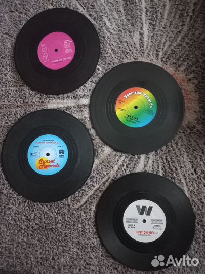 Подстаканники пластинки