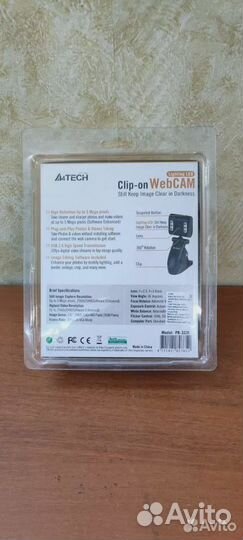 Новая Веб камера a4tech