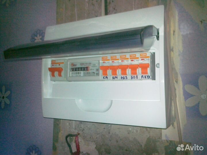 Электрик. Всё по дому. Любой район. 6 Разряд