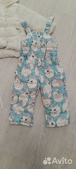 Весенний костюм для девочки 80
