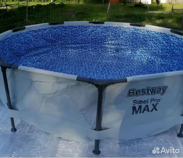 Каркасный бассейн для дачи