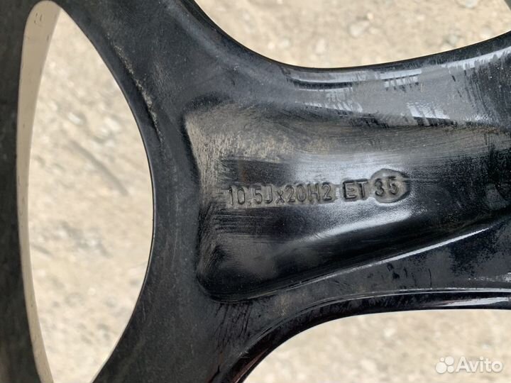 Диски бмв r20 разноширокие (спорт пакет) alutec