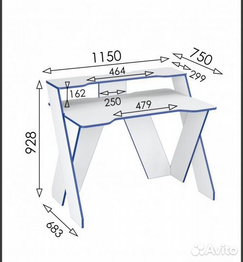 Компьютерный стол новый