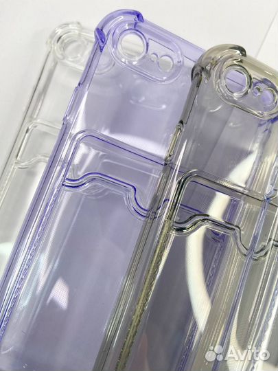 Чехол с карманом iPhone 7 8 card case