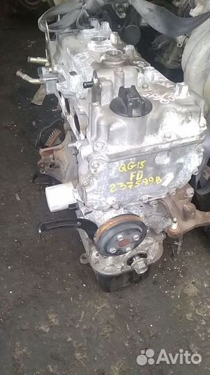 Двигатель на nissan sunny FB15 QG15