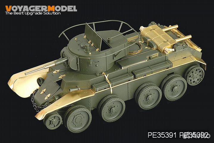 1/35 Бт-7 (Модель 1935) Tamiya 35309 +Voyager допы