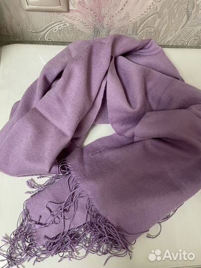 Палантин шёлк кашемир Италия