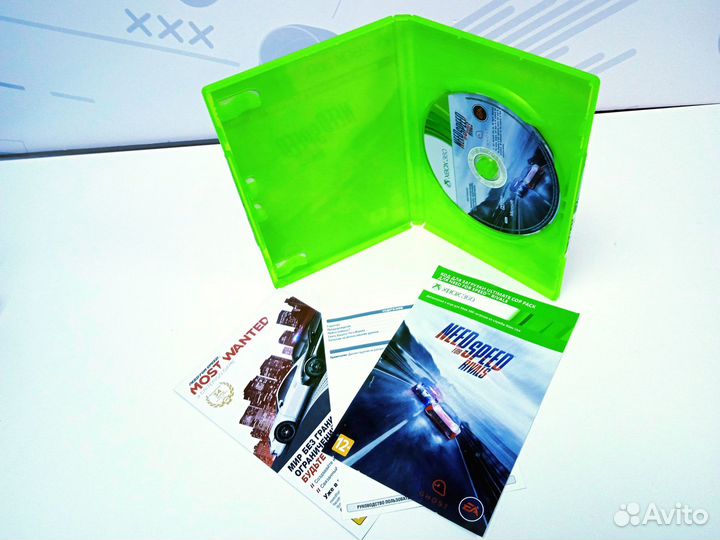Диск для Xbox 360 Need For Speed: Rivals б/у