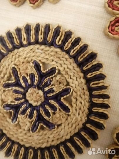 Салфетки на стол круглые