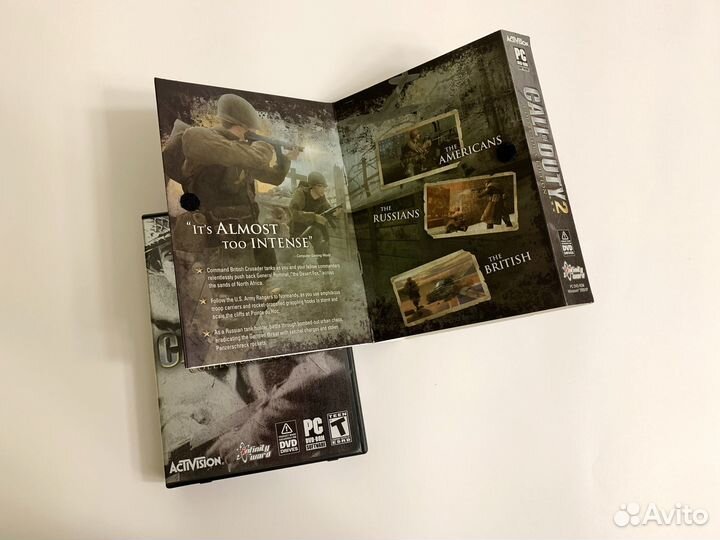 Call of Duty 2: Collector's US лицензия DVD-box