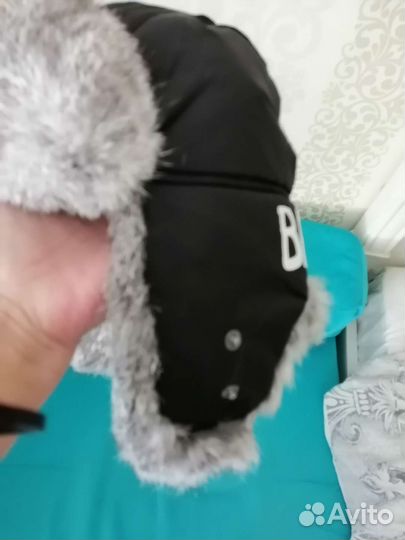 Шапка зимняя Gulliver c натуральным мехом