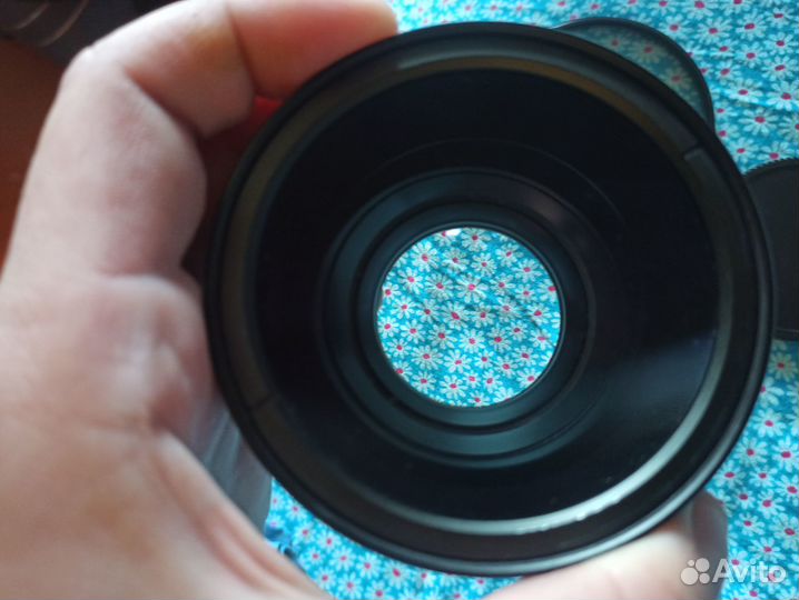 Широкоугольная насадка на объектив 58mm