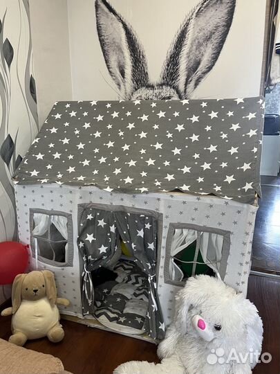 Домик с одеялом