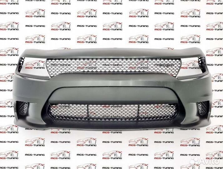Бампер передний Dodge Charger 14+ в стиле SRT