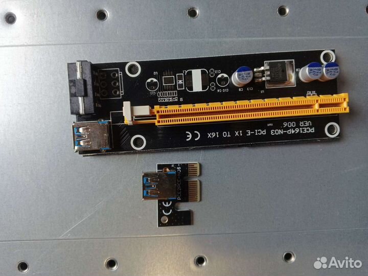 Райзер pci-e 1x to 16x