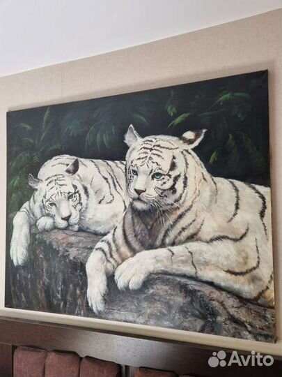 Картина маслом на холсте большая
