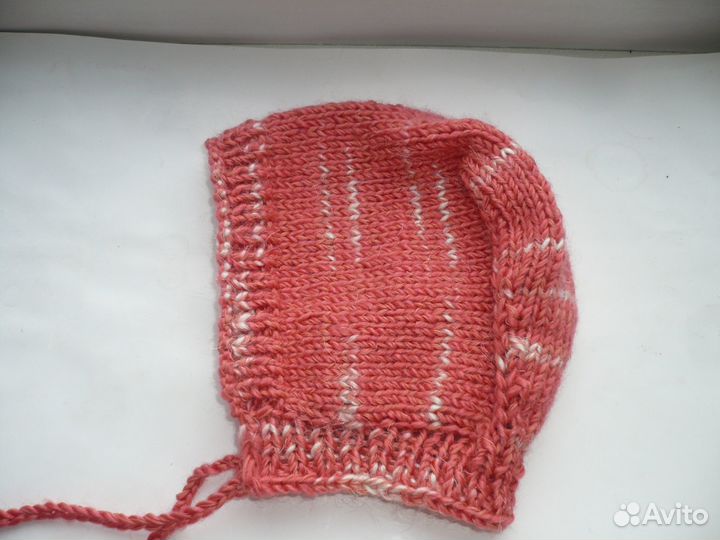 Шапочка новая для ребенка.0-6 мес.ручная работа