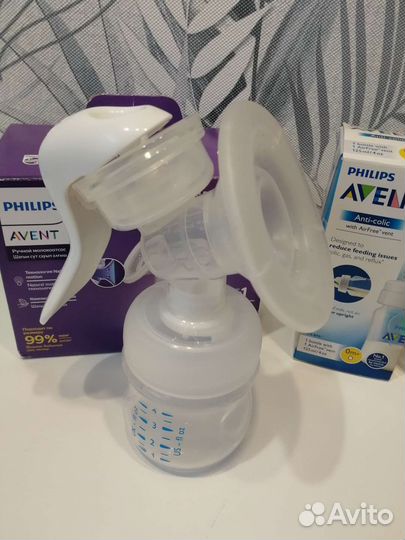 Молокоотсос и Бутылочки Avent