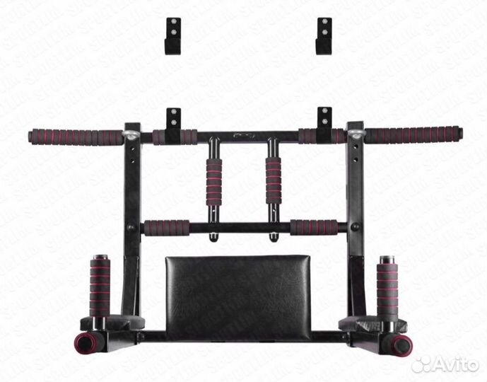 Турник брусья пресс 3 в 1 усиленный