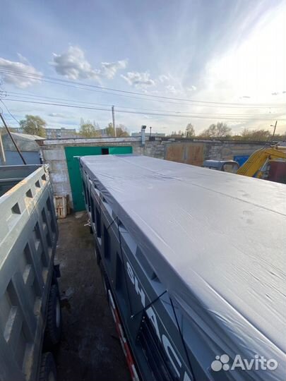 Тент полуавтоматический на кузов самосвала