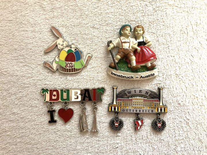 Магниты сувенирные на холодильник