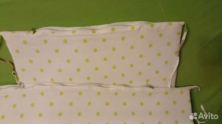 Бортики на молнии в детскую кроватку