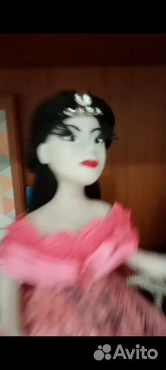 Куколка из полимерной глины, ручной работы