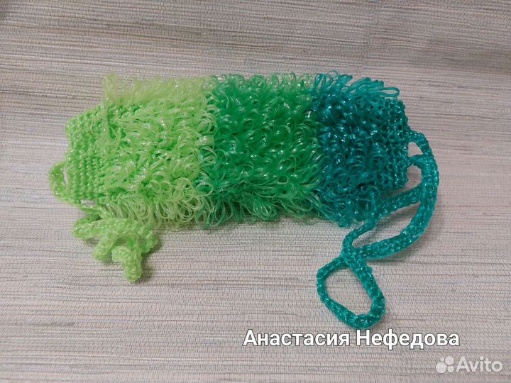 Мочалка ручной работы