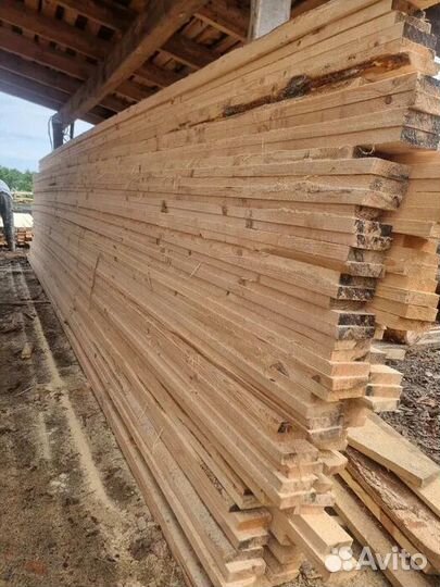 Доска обрезная естественной влажности (2-4 сорт)