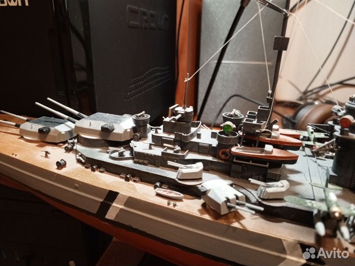 Бисмарк, корабль в сборе