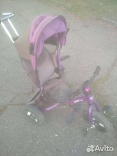 Велосипед 3-х колесный, с ручкой управления