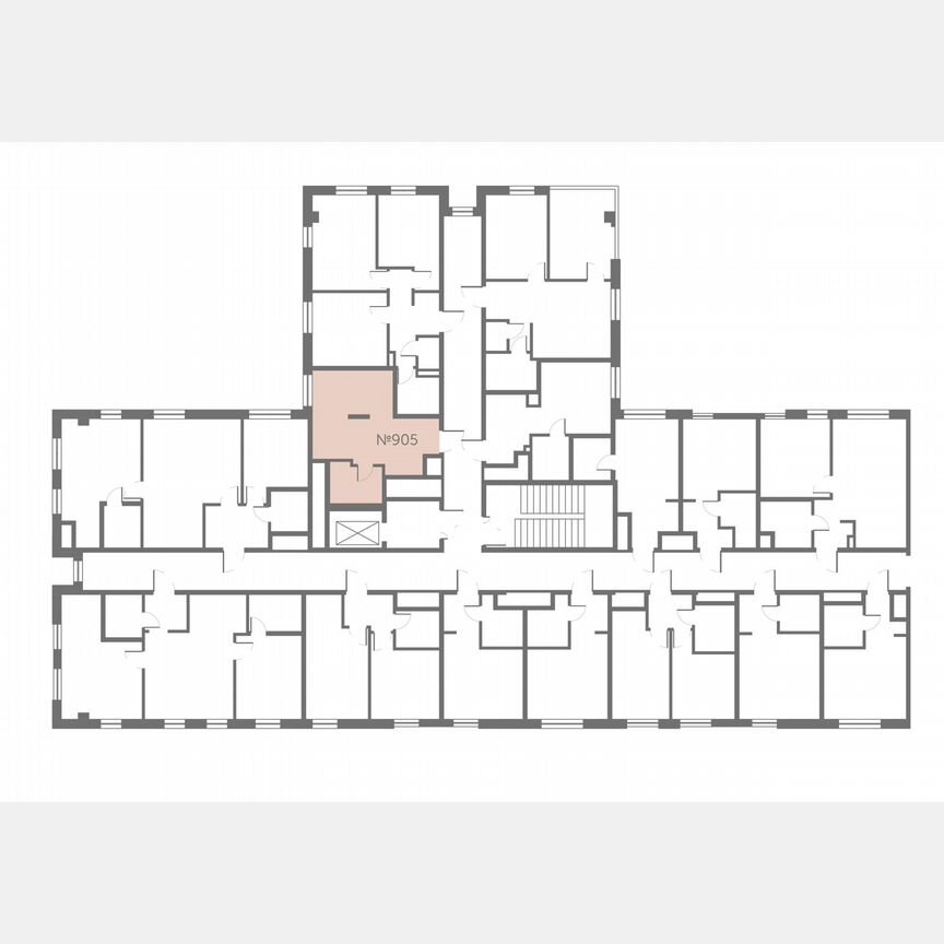 Апартаменты-студия, 25,4 м², 13/13 эт.
