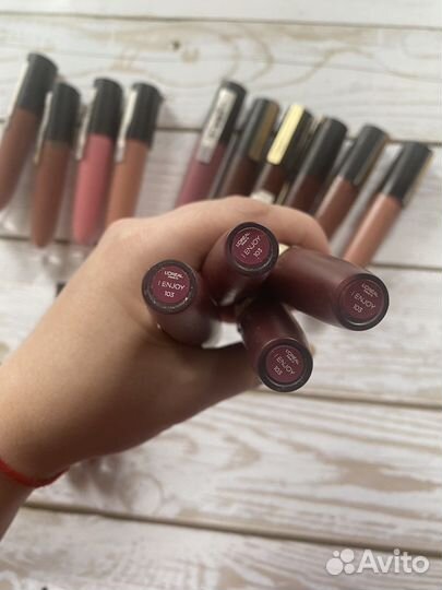 Loreal жидкие помады