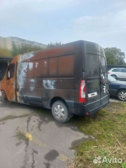 Renault Master 2.3 МТ, 2011, битый, 300 000 км