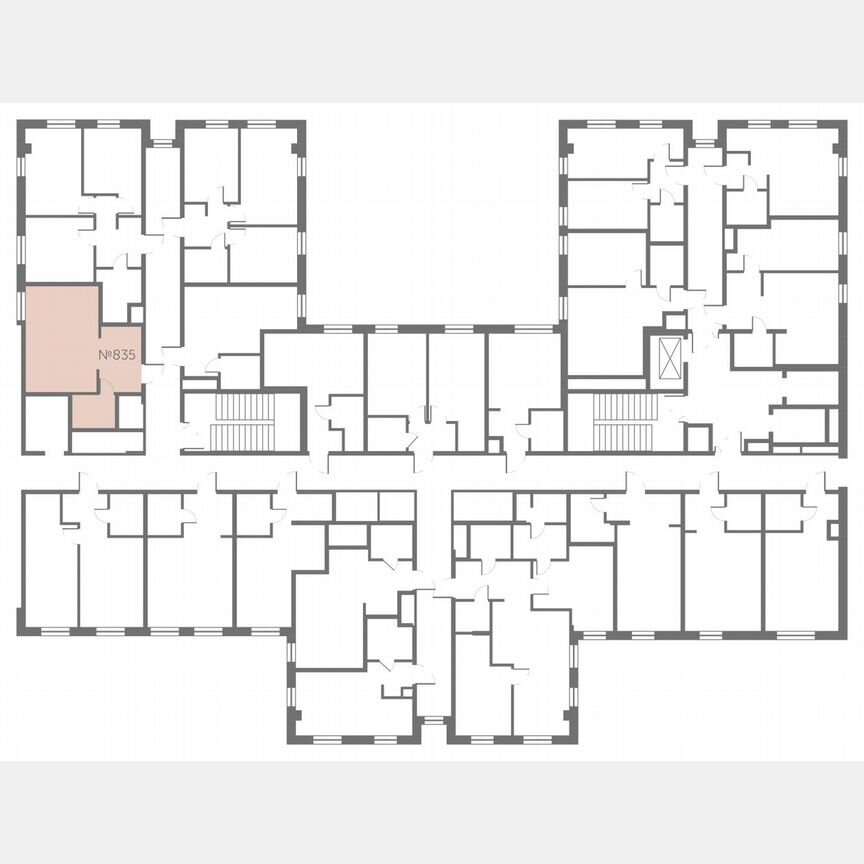 Апартаменты-студия, 31,2 м², 12/13 эт.