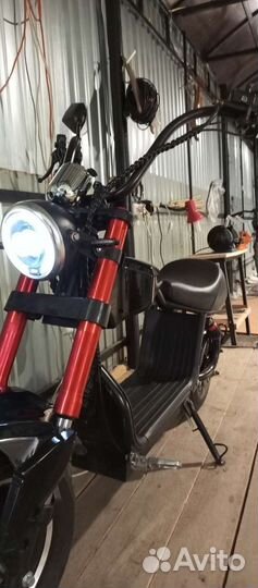 Электро мини чоппер