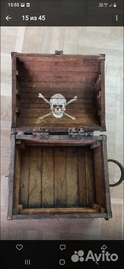 Сундук,пиратский.старинный