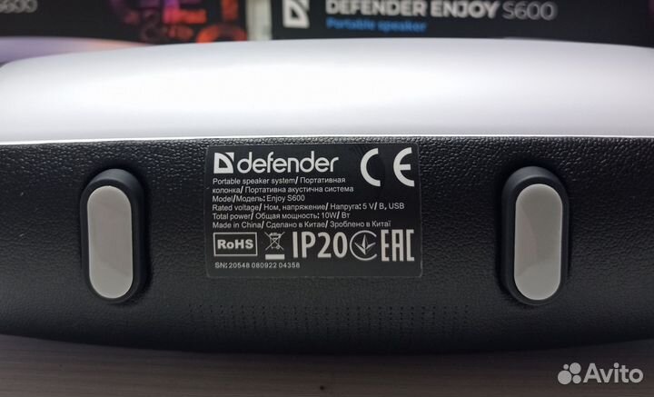 Новая Bluetooth колонка Defender Enjoy S600