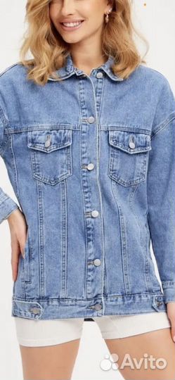 Джинсовая куртка женская