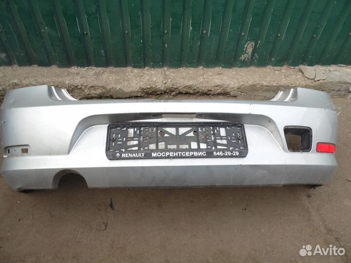 Задний бампер Рено Логан 1