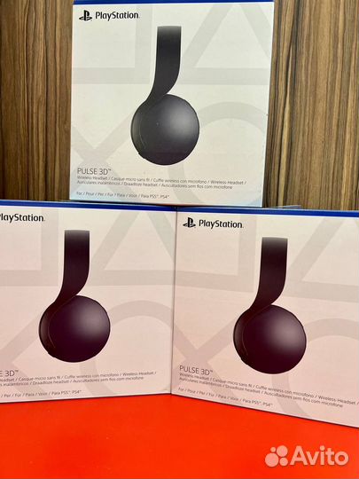 Наушники Sony PS5 Pulse 3D Black