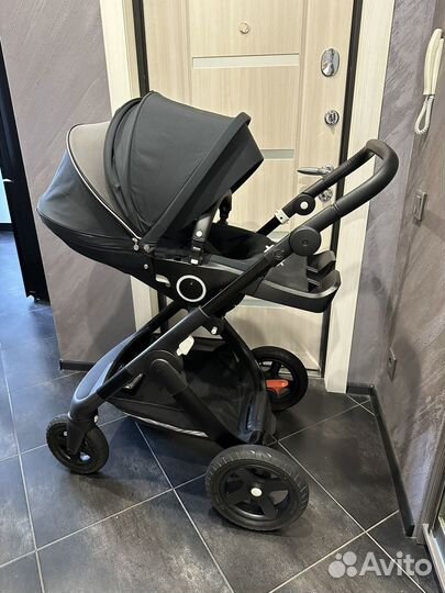 Коляска Stokke trailz, черная