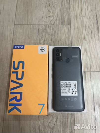 TECNO Spark 7, 4/64 ГБ