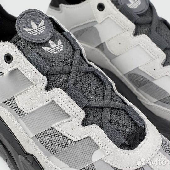 Кроссовки Adidas Niteball Grey / Black