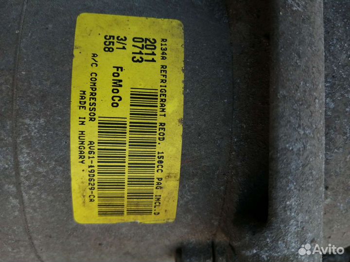 Компрессор кондиционера ford focus 3