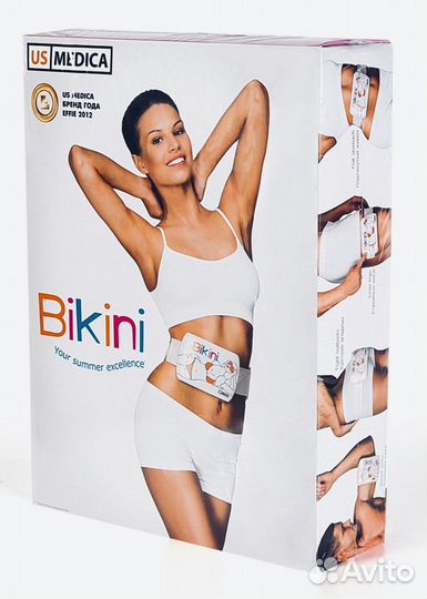 Массажер пояс новый для похудения US mediса